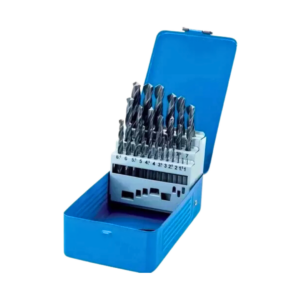 Juego De Mechas Acero Rapido 25 Piezas Estuche Chapa Guiller