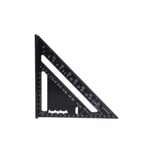 Escuadra Con Sombrero Aluminio Milimetrica 90-45º 180 Mm